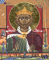 Святой Эдмунд, король и мученик